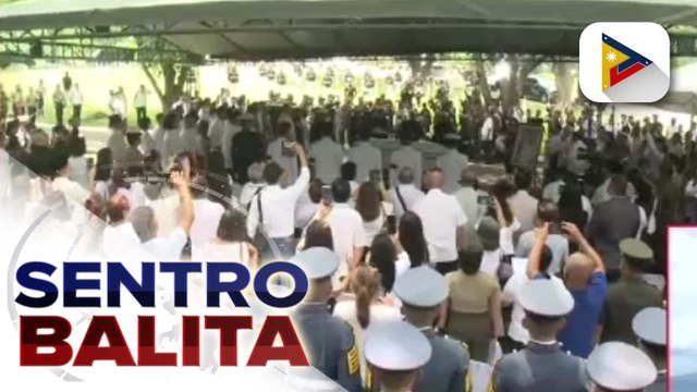 Dating Sen. Rodolfo Biazon, inihimlay na sa Libingan ng mga Bayani