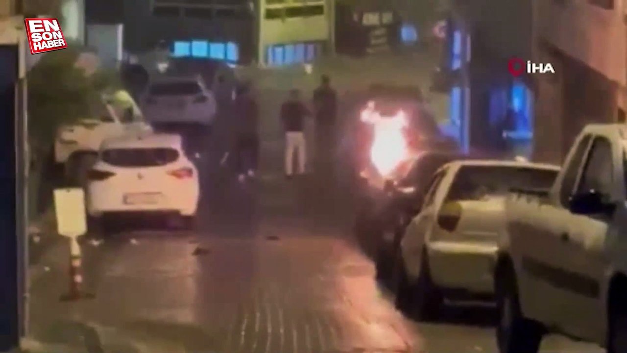 İstanbul’da kundakçı eski sevgili dehşeti kamerada
