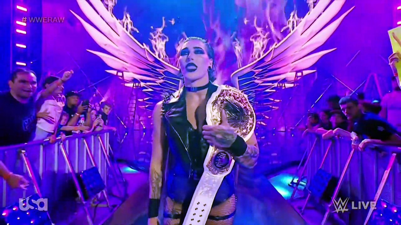 Rhea Ripley Entrance: WWE Raw, June 19, 2023