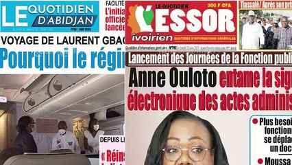 Les titres des quotidien du jour