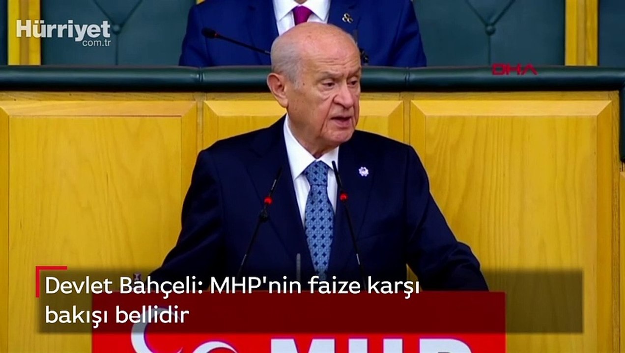 MHP Genel Başkanı Devlet Bahçeli, partisinin TBMM grup toplantısında açıklamalarda bulundu