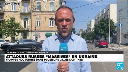 La Russie a lancé une nouvelle attaque aérienne d'ampleur sur l'Ukraine