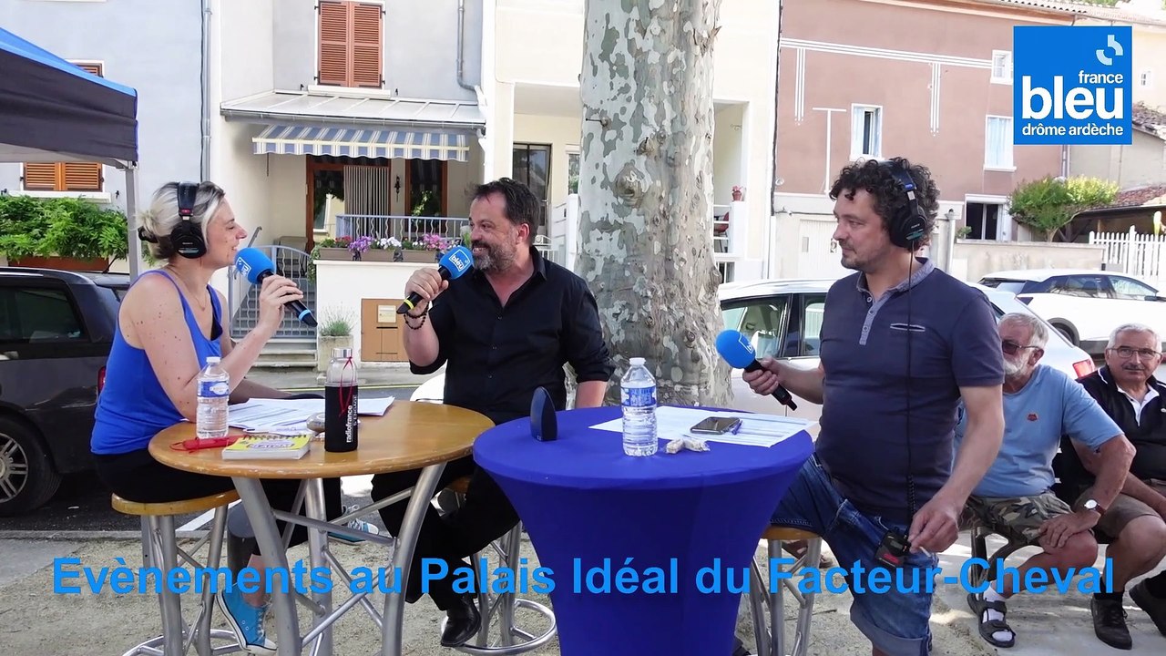 France Bleu Drôme Ardèche a 40 ans, direction le Palais Idéal du Facteur Cheval
