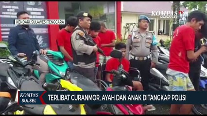 Terlibat Curanmor, Ayah Dan Anak Ditangkap Polisi