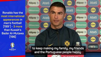 'I don't chase records, they chase me' - Ronaldo