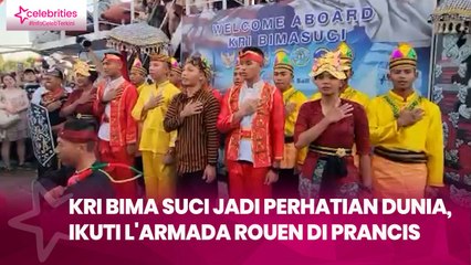 KRI Bima Suci Jadi Perhatian Dunia, Ikuti L'Armada Rouen di Prancis