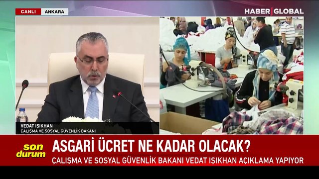 Bakan Vedat Işıkhan açıkladı! Asgari ücret belli oldu