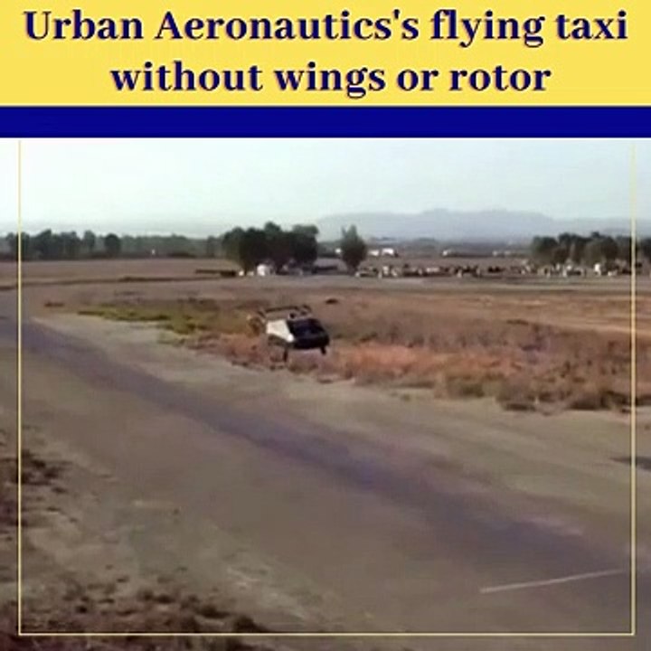 Urban Aeronautics developing flying taxi without wings or rotor