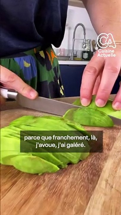 CUISINE ACTUELLE - Rouleaux de printemps aux crevettes concombre avocat et basilic