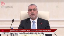 Asgari ücret ara zamla 11 bin 402 lira oldu