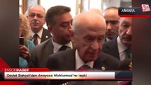 Devlet Bahçeli'den Anayasa Mahkemesi'ne tepki