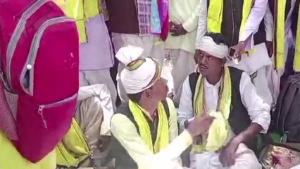 कटनी: आदिवासियों को मिले उनका अधिकार,नहीं तो करेंगे चुनाव का बहिष्कार,किया प्रदर्शन