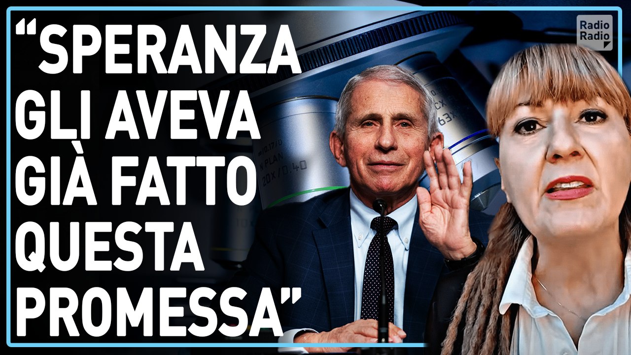 Fauci a capo del futuro Hub vaccinale italiano ▷ Regoli: "Vogliono trasformarci nella nuova Wuhan"