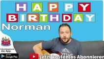 Happy Birthday, Norman! Geburtstagsgrüße an Norman