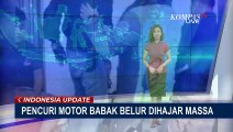 Pencuri Motor di Wilayah Cilandak Jakarta Selatan Babak Belur Dihajar Massa