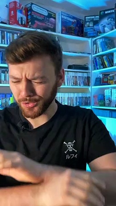 Souffler dans une cartouche de jeux vidéo