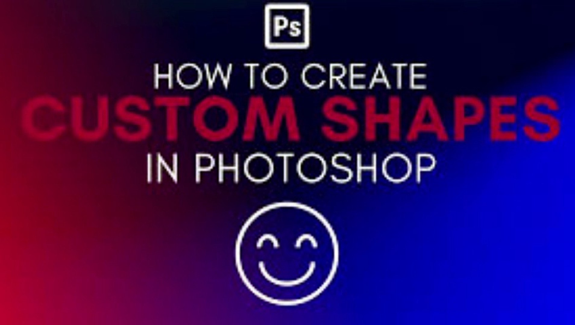 Photoshop Shape Tool | Photoshop Tips | Photoshop Tutorial | Photoshop Custom Shape |Technical Learn