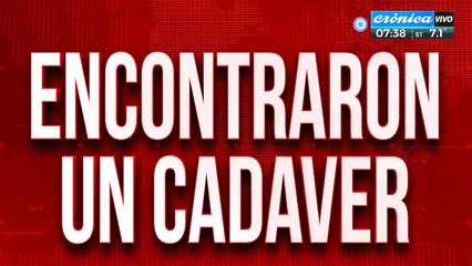 Entraron a robar a una vivienda, encontraron un cadáver...¡y siguieron robando!