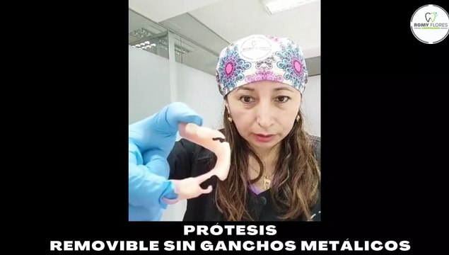 PRÓTESIS REMOVIBLE FLEXIBLE sin ganchos metálicos ¿Es una buena opción?