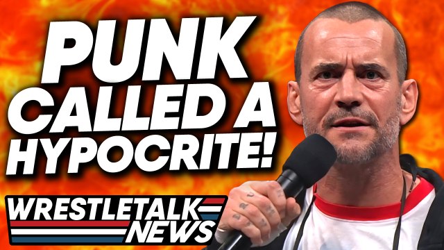 CM Punk AEW Promo ‘Hypocrite’! AEW Scrapped Collision Plans! WWE Raw Review | WrestleTalk