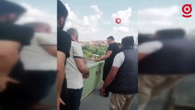 Sinema oyuncusu Nuri Alço Haliç'te intihar girişiminde bulunan genci engelledi