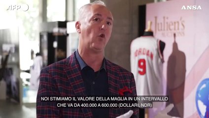Va all'asta la maglia del Dream Team del 1992 di Michael Jordan