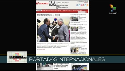 Download Video: Enclave Mediática 20-06: Presidente de Cuba realiza visita al Vaticano