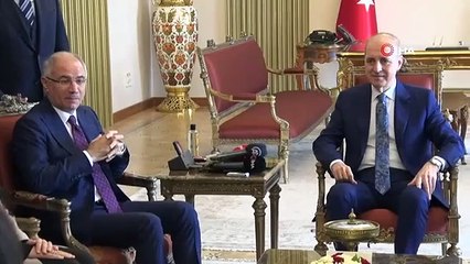 TBMM Başkanı Kurtulmuş, AK Parti Genel Başkanvekili Efkan Ala'yı kabul etti