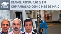 Após ICMS, gasolina fica 0,54% mais cara em junho; Schelp, Beraldo e d'Avila analisam