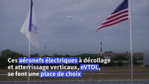 Silencieux et économiques: au Bourget, les taxis volants commencent à décoller