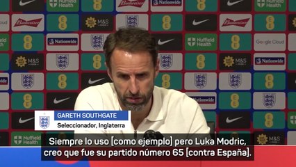 Southgate alucina con Modric: "¿Cómo puede jugar nueve competiciones en un año?"