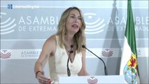 La candidata del PP en Extremadura no quiere ser presidenta 