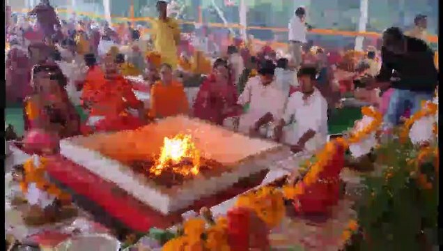 51 कुंडीय महालक्ष्मी यज्ञ में 50 लाख आहुतियां