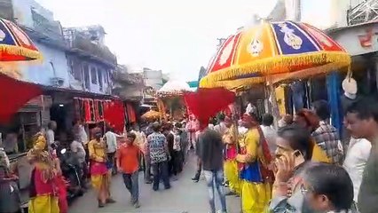 Download Video: Devotees gathered to see Lord Shriman Narayan's Rath Yatra