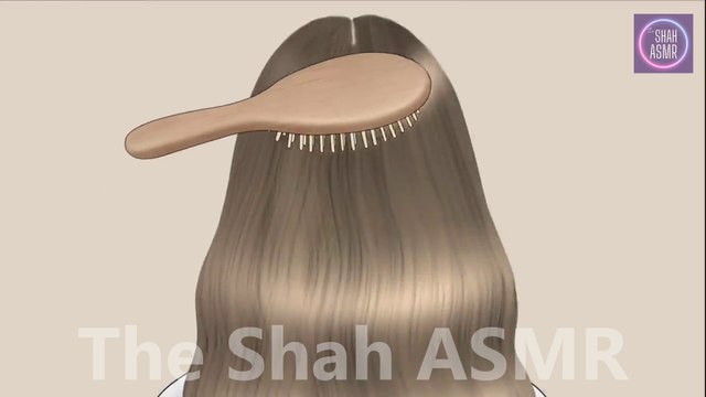 Relaxing Shampoo & Hair Wash Brushing Animation [ASMR]
