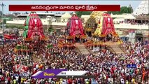 President Droupadi Murmu Offers Special Prayers At Puri Jagannath temple Temple _ Odisha _ V6 News