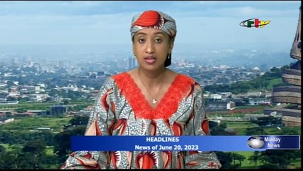 The Midday Bilingual TV News of June 20, 2023 on CRTV