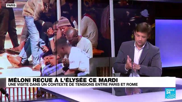 Giorgia Meloni reçue à l'Elysée dans un contexte de tensions entre Paris et Rome