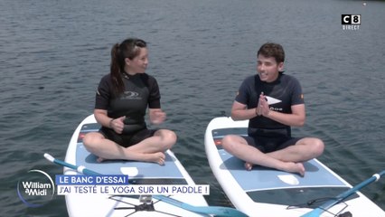 Le banc d'essai : J'ai testé le yoga sur un paddle !