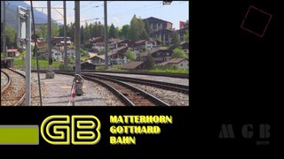 ZERMATT MIT MATTERHORN-GOTTHARD-BAHN  (MGB)  -  https://youtube.com/@BY_FERAM