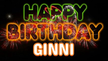 Celebrate GINNI's Special Day with a Joyful Happy Birthday Song 🎉