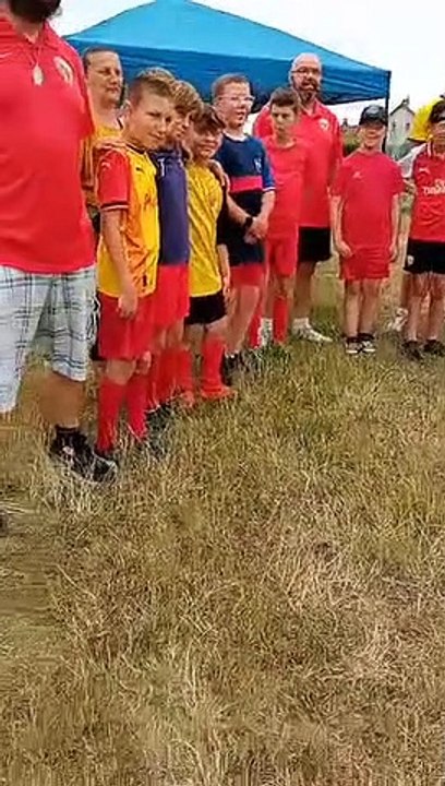 Remise des cadeaux aux entraimeur u10 u11