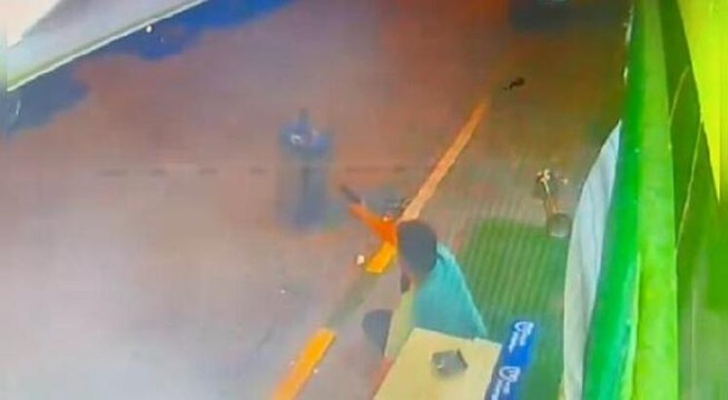 Sarıyer'de silahlı kavga güvenlik kamerasında