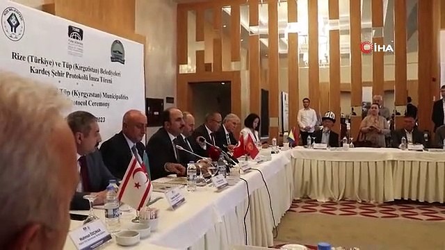 Les villes natales des présidents de Türkiye et du Kirghizistan sont devenues des villes sœurs