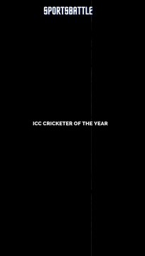 Babar Azam icc cricket of the year -Sportsbattle