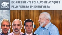 Schelp, Beraldo e d'Avila analisam fala de Lula sobre Bolsonaro em live