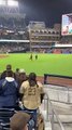 Padres Security Tackles Fan Running On Field