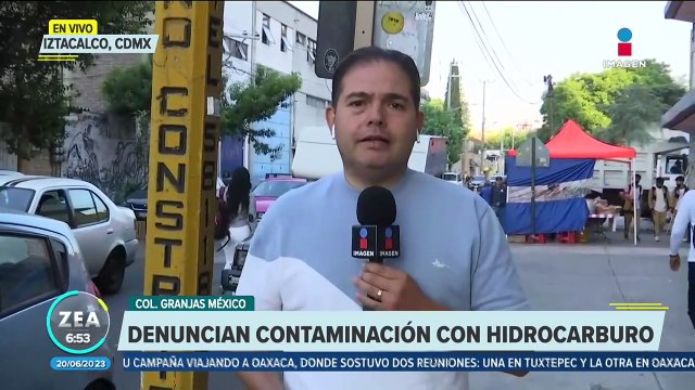 Denuncian contaminación con hidrocarburo en la Col. Granjas México