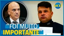 Ex-diretor da PRF afirma Moraes 'foi muito importante'