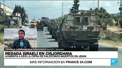 Download Video: Informe desde Jerusalén: se elevan a seis los palestinos muertos en una redada israelí en Jenin